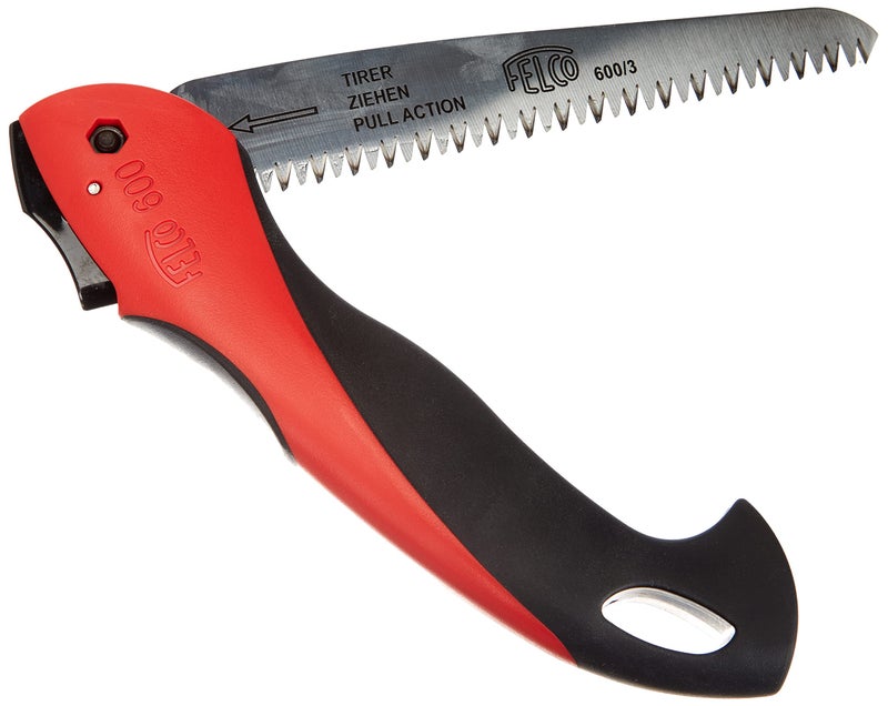 FELCO No. 600 Folding Saw, Red, Blade 16cm - Image 1